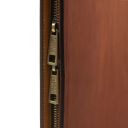 Cesare Konferenzmappe aus Leder mit Griff und Ringmechanik Braun TL142554