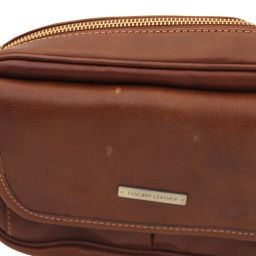 Ivan Handgelenktasche/Herrentasche aus Leder Braun TL141830