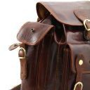 Pechino Кожаный рюкзак с просторными карманами Коричневый TL9052