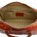 Monte Carlo Mini - Travel Leather bag Red TL10150