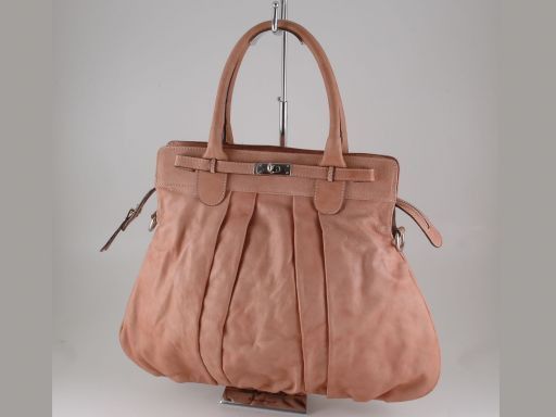 Giovanna Lady Leather bag Pink TL140703