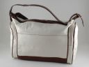 Mosca Travel Leather bag - Yachting Line White TL140681