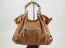 Veronica Lady Nappa Leather bag Темный серо-коричневый TL140884