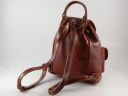 TL Bag Saffiano Leather Backpack for Women Red TL141076