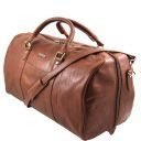 TL Travel Эксклюзивная дорожная кожаная сумка Weekender Темно-коричневый TL151101