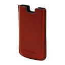 Эксклюзивный кожаный чехол для IPhone4/4s Красный TL141124