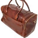 TL Voyager Travel Leather bag With Side Pockets Honey TL141296