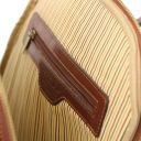 Osaka Notebook Rucksack aus Leder Honig TL141308