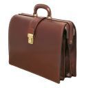 Canova Leather Doctor bag Briefcase 3 Compartments Honey TL141347