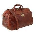Samoa Trolley Leather bag - Large Size Brown TL141453