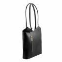 Patty Saffiano Leather Convertible bag Черный TL141455