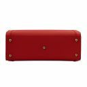 Lara Leather Handbag With Front zip Red TL141644
