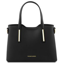 Olimpia Leather Tote - Small Size Black TL141521
