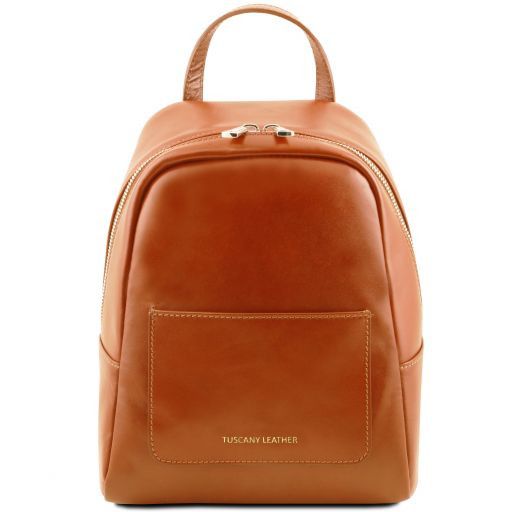 TL Bag Small Leather Backpack for Woman Honey TL141614
