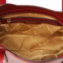 Olimpia Shopping Tasche aus Leder Rot TL141412