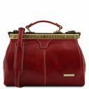 Michelangelo Doctor Gladstone Leather bag Red TL10038