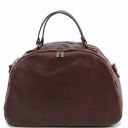 TL Sporty Leather Weekend Bag Brown TL141149