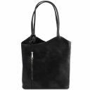Patty Leather Convertible bag Black TL141497