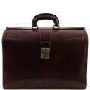Canova Leather Doctor bag Briefcase 3 Compartments Brown TL141186