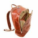 Mumbai Leather Backpack Мед TL141715