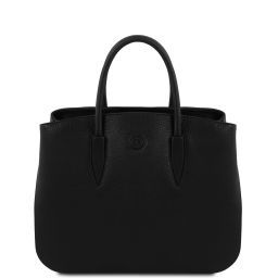 Camelia Sac à Main en Cuir Noir TL141728