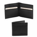Exclusive 2 Fold Leather Wallet for men Black TL140797