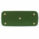 TL KeyLuck Saffiano Leather Tote - Small Size Green TL141265