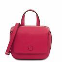 Dalia Saffiano Leather Mini bag Magenta TL141762