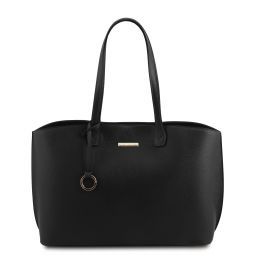 TL Bag Borsa Shopping in Pelle Nero TL141828