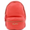 TL Bag Soft Leather Backpack for Women Coral TL141320
