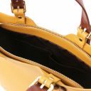 TL Bag Saffiano Leather Tote Mustard TL141696