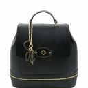 TL KEYLUCK Saffiano Leather Convertible bag Black TL141360