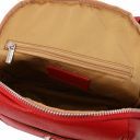 TL Bag Rucksack aus Weichem Leder Lipstick Rot TL141905