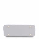 Olimpia Ledertasche aus Leder - Klein Weiß TL141521