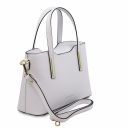 Olimpia Leather Tote - Small Size White TL141521