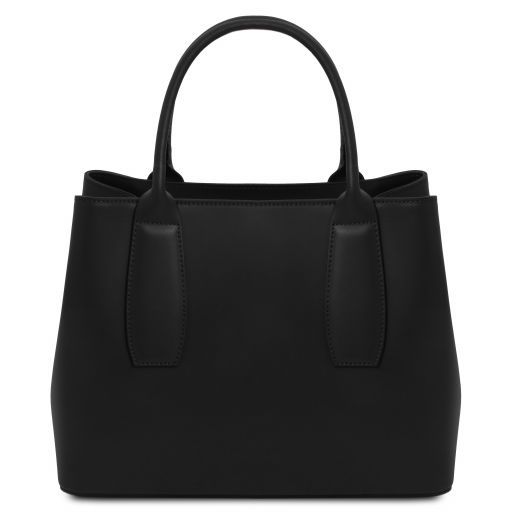 Ebe Leather Handbag Black TL141939