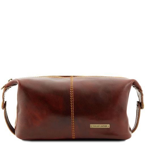 Roxy Leather toilet bag Brown TL140349
