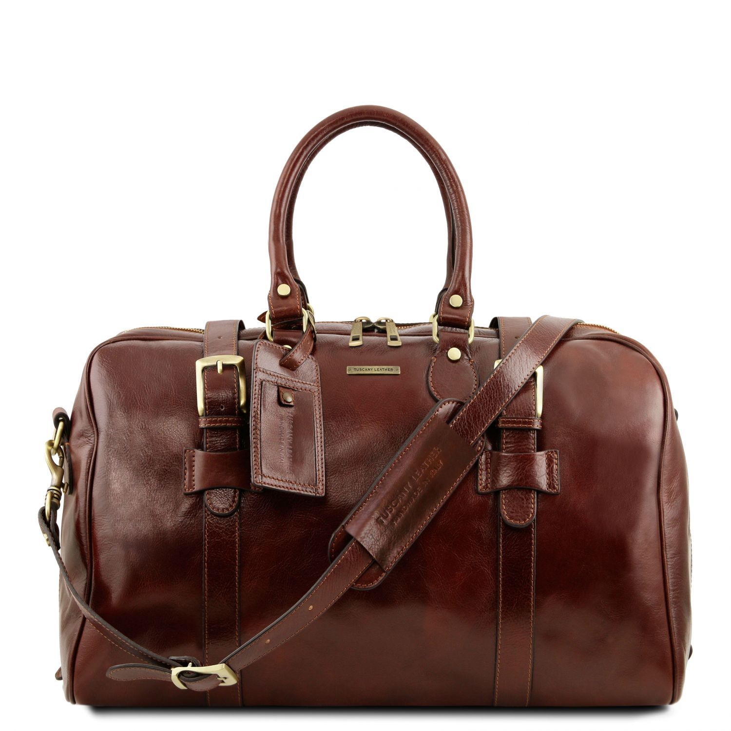 small leather carry on bag