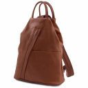 Shanghai Leather Backpack Cinnamon TL140963