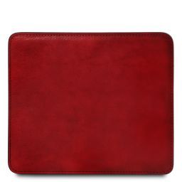 Tapis de Souris en Cuir Rouge TL141891