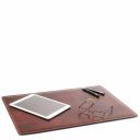 Office Set Leather Desk pad and Mouse pad Коричневый TL141980