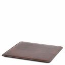 Office Set Leather Desk pad and Mouse pad Dark Brown TL141980