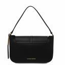 Noemi Leather Clutch Handbag Black TL141959