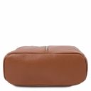TL Bag Soft Leather Backpack for Women Cognac TL141982