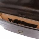 Amalfi Кожаный портфель с одним отделением Темно-коричневый TL141351