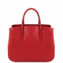 Camelia Leather Handbag Lipstick Red TL141728
