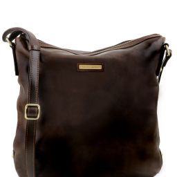 Alice Borsa donna shopper in pelle - Misura Grande Testa di Moro TL141480