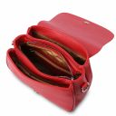 Jasmine Leather Shoulder bag Lipstick Red TL141968