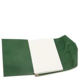 Journal / Carnet en Cuir Vert Forêt TL142027