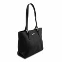 Annalisa Leather Shopping bag With two Handles Black TL141710